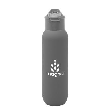 Custom 20 Oz. Hydrus Recycled Stainless Steel Bottle - Gray Custom 20 Oz. Hydrus Recycled Stainless Steel Bottle - Gray