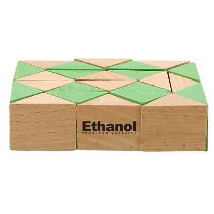 Custom Wooden Snake Puzzle - Green Custom Wooden Snake Puzzle - Green