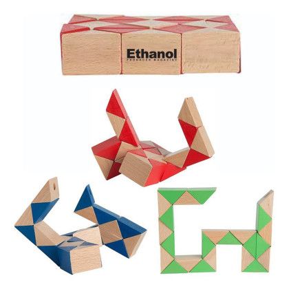 Custom Wooden Snake Puzzle - All Colors Custom Wooden Snake Puzzle - All Colors