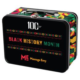 Custom Retro Lunch Box - Black History