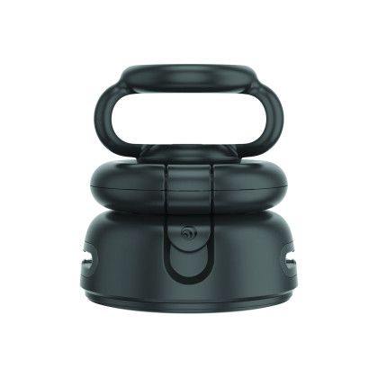 Custom PopSockets Executive Mount - Black Front view Custom PopSockets Executive Mount - Black Front view