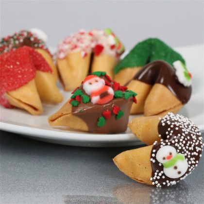 Custom Christmas Fortune Cookies - All Flavor