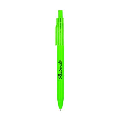 Custom Transpire Recycled Ballpoint Pen - Lime Green Custom Transpire Recycled Ballpoint Pen - Lime Green
