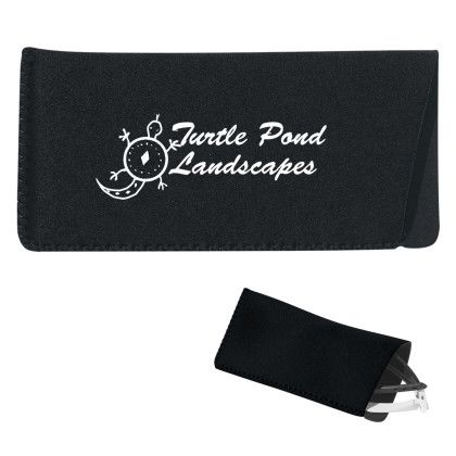 Custom Neoprene Eyeglass/Sunglass Case - Black