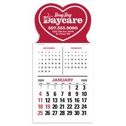 Custom Press-n-stick 3-month Vertical Calendar - Month Page Custom Press-n-stick 3-month Vertical Calendar - Month Page