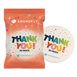 Custom 3" Iced Full Color Vanilla Cookie - Circle - Design 1