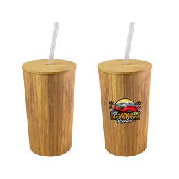 Custom Bamboo Pattern Full ColorTumbler