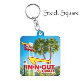 Custom Square Keychains