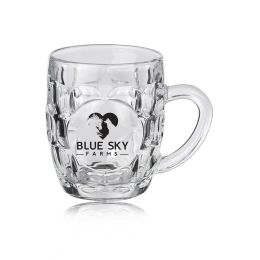 Custom 10 oz. ARC Britannia Glass Beer Mugs - Clear