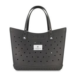Custom Crocs Classic Large Tote - Black/White