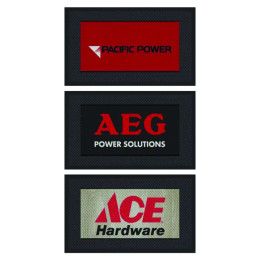 Custom Super Scrape Impressions Floor Mat 3' x 5' - White