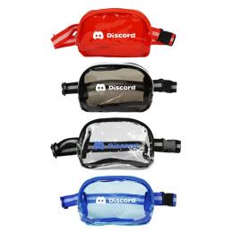 Custom Oakland Clear Belt Bag - All colors