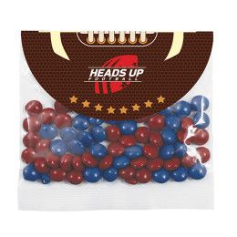 Custom Half-Time Header Bags - Large Half Chocolate Buttons