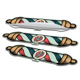 Custom 11.5" x 3" Vinyl Die Cut Sticker with Pull Tab 6mil - White Custom 11.5" x 3" Vinyl Die Cut Sticker with Pull Tab 6mil - White