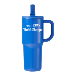 Custom Alpine 30 oz Vacuum Insulated Travel Mug - Bay Blue