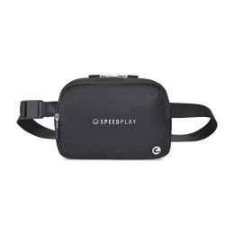 Custom CORKCICLE Series A Crossbody Belt Bag - Black front view