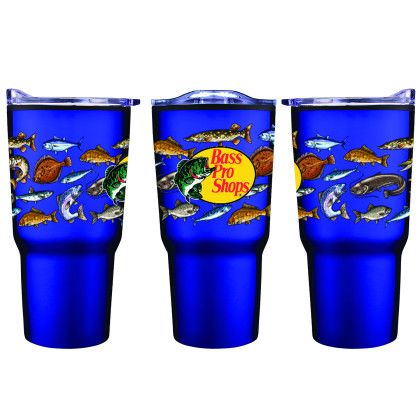 Custom 20 oz Economy Stainless Steel Tumbler With Plastic Pp Liner - Blue Custom 20 oz Economy Stainless Steel Tumbler With Plastic Pp Liner - Blue