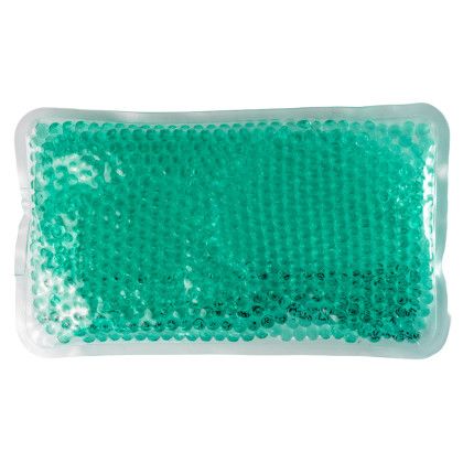 Printed Gel Beads Hot-Cold Pack Rectangle - Teal