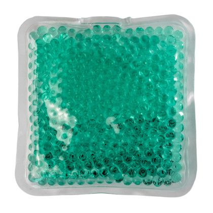 Custom Gel Beads Hot/Cold Pack Square - Teal