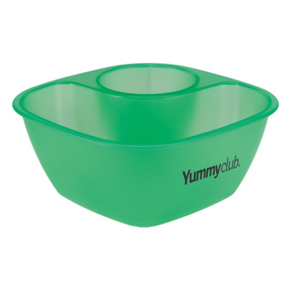 Custom Dip-It Snack Bowl - Translucent Green Custom Dip-It Snack Bowl - Translucent Green