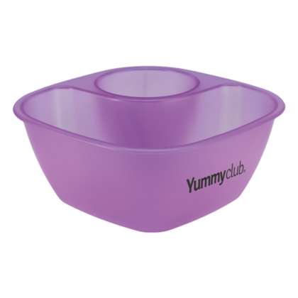 Custom Dip-It Snack Bowl - Translucent Purple Custom Dip-It Snack Bowl - Translucent Purple