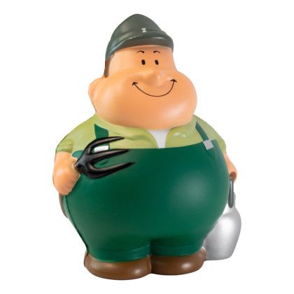 Custom Farmer Bert Stress Reliever - Side View 