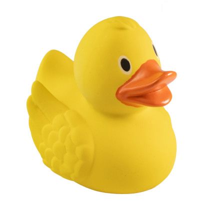 Custom Natural Rubber Duck - Side View 