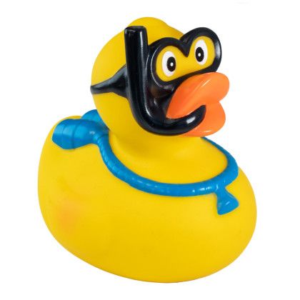 Custom Snorkel Rubber Duck - Side View 