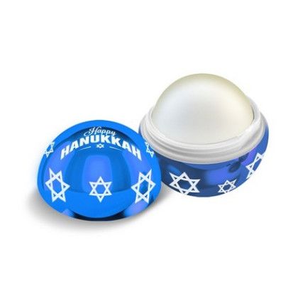 Custom Holiday Lip Moisturizer Trio - Alternate Metallic Blue Star Design