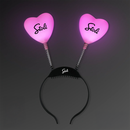 Custom Light Up Love Hearts Head Boppers Custom Light Up Love Hearts Head Boppers