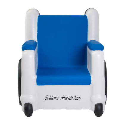 Custom Wheelchair Stress Reliever - Blue 