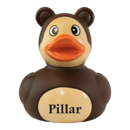 Custom Teddy Bear Rubber Duck