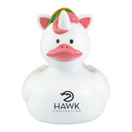 Custom Unicorn Rubber Duck