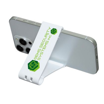 Custom TekStand Phone Stand - White Lifestyle View 