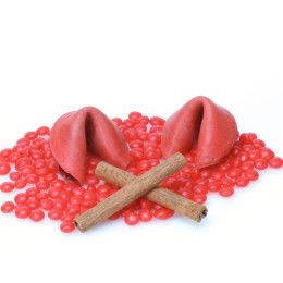 Cinnamon Flavored Fortune Cookie Promotional Custom Imprinted With Logo