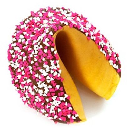 Giant Sized Fortune Cookie - Valentine's