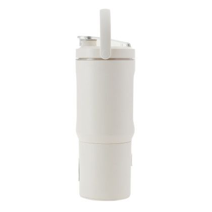 Custom 20 oz Portable Personal Blender - White Back View 
