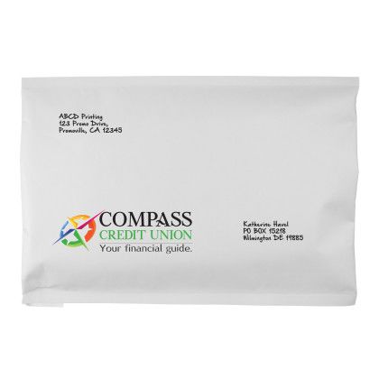 Custom Large Bubble Padded Mailer - Front View 