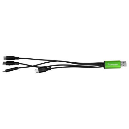 Custom 4-in-1 Dual Input Accent Cable - Green