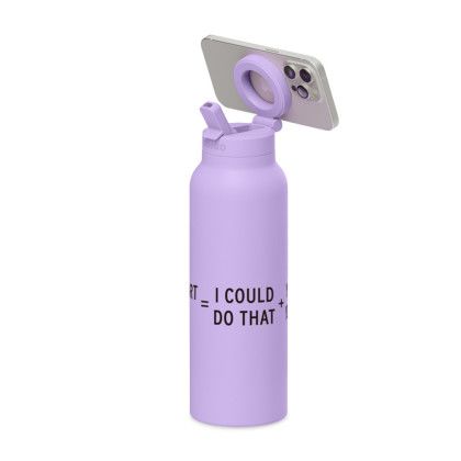 Custom Ringo Pro Water Bottle with Magnetic Booster Ring 32 oz - Lilac Custom Ringo Pro Water Bottle with Magnetic Booster Ring 32 oz - Lilac