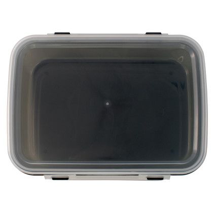 Custom Clip Top Lunch Container - Smoke Custom Clip Top Lunch Container - Smoke