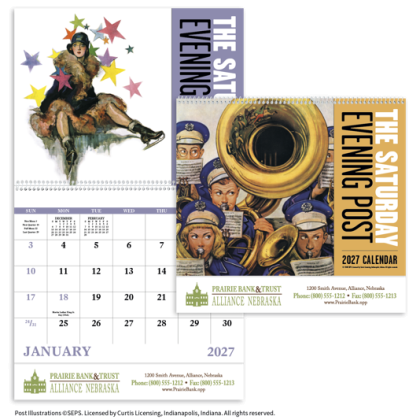 The Saturday Evening Post Calendar - Spiral The Saturday Evening Post Calendar - Spiral