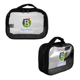 Custom Clear Cosmetic Travel Pouch