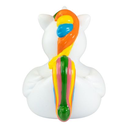 Custom Unicorn Rubber Duck - Back View Custom Unicorn Rubber Duck - Back View