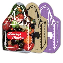 Custom Shopping Bag Jar Opener - Full Color Custom Shopping Bag Jar Opener - Full Color