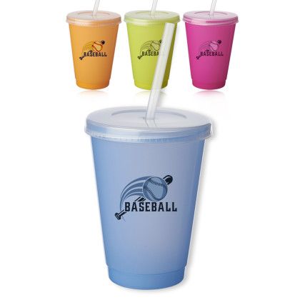 Custom 16 oz. Hombre Color Changing Tumblers - All Colors 