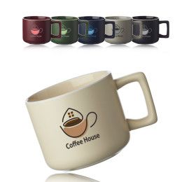 Custom Sandpoint 14 oz. Latte Ceramic Mugs