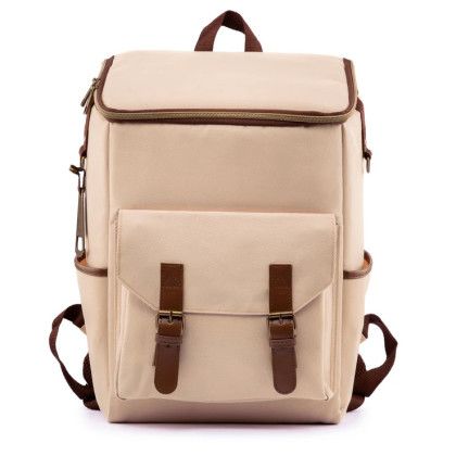 Custom Recycled Chilli Cooler Backpack - Sand Custom Recycled Chilli Cooler Backpack - Sand