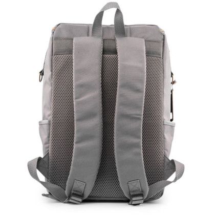 Custom Recycled Chilli Cooler Backpack - Dark Grey Back View Custom Recycled Chilli Cooler Backpack - Dark Grey Back View