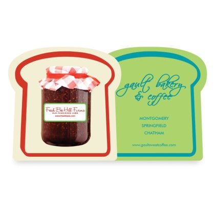 Custom Bread Loaf Jar Opener - Full Color - All Color